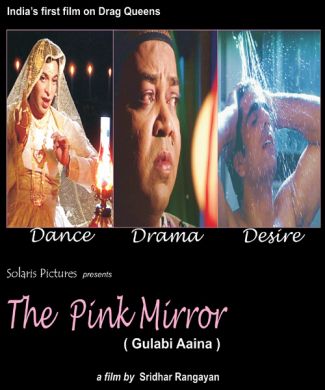 The Pink Mirror (Gulabi Aaina) poster - a film on Indian transvestites